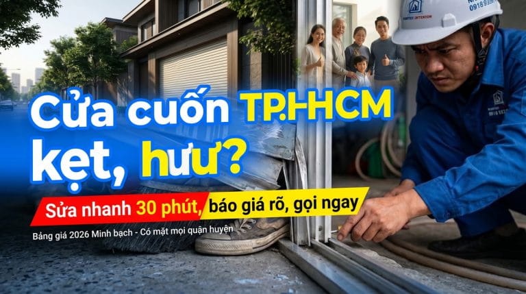 sửa cửa cuốn