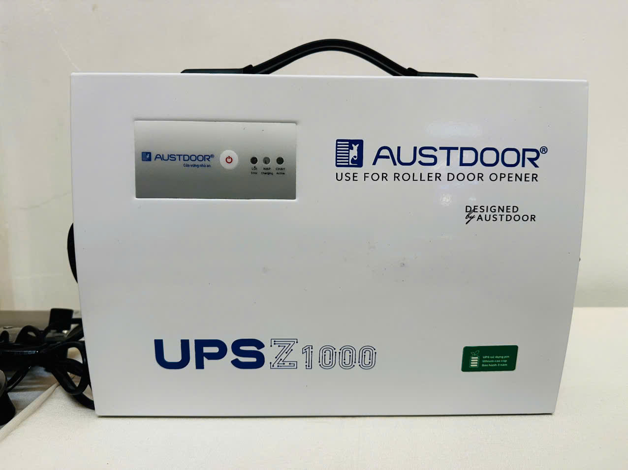 Bình lưu điện cửa cuốn Austdoor Z1000