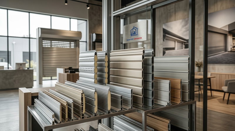 Bảng báo giá 1m2 cửa cuốn mới nhất 2026 theo từng loại