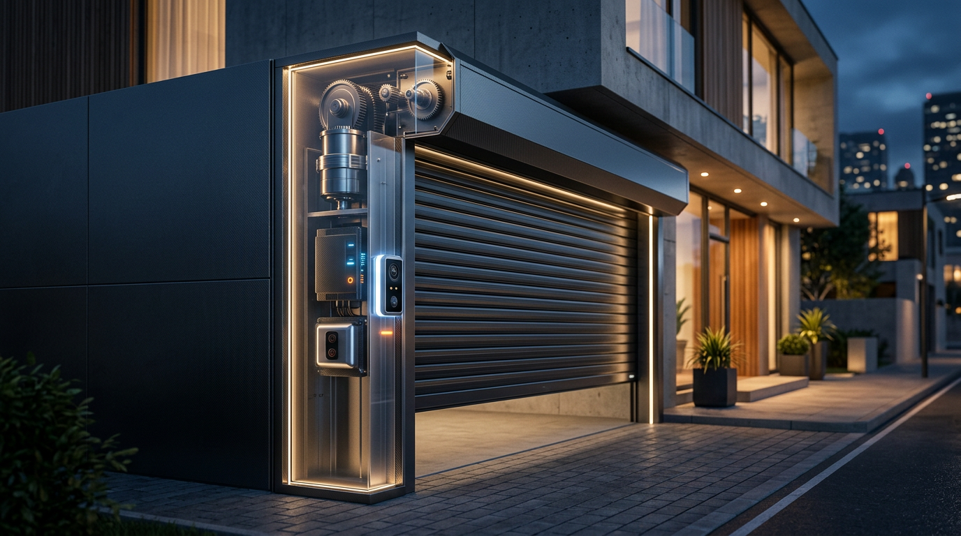 Cửa cuốn thông minh là gì? Cấu tạo hệ thống thế hệ mới 2026