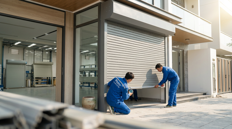 Tổng quan: Cửa cuốn Titadoor được sản xuất ở đâu?