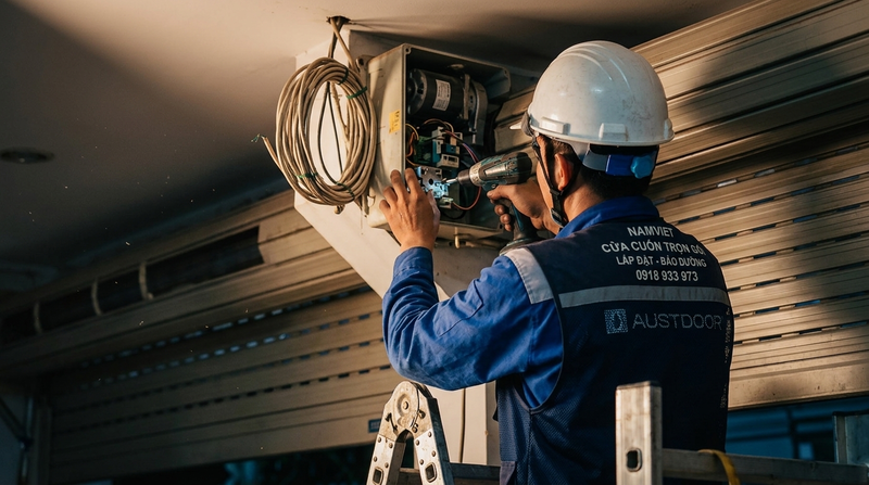 5 Lỗi phổ biến cần gọi dịch vụ sửa cửa cuốn nhanh