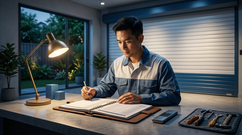 Bảng báo giá sửa cửa cuốn tại nhà mới nhất 2026