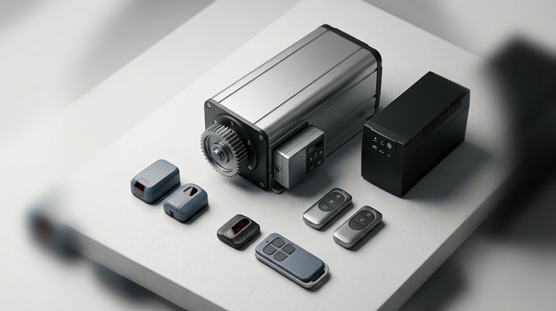 Bảng giá phụ kiện bắt buộc và tùy chọn khi thi công lắp đặt cửa cuốn