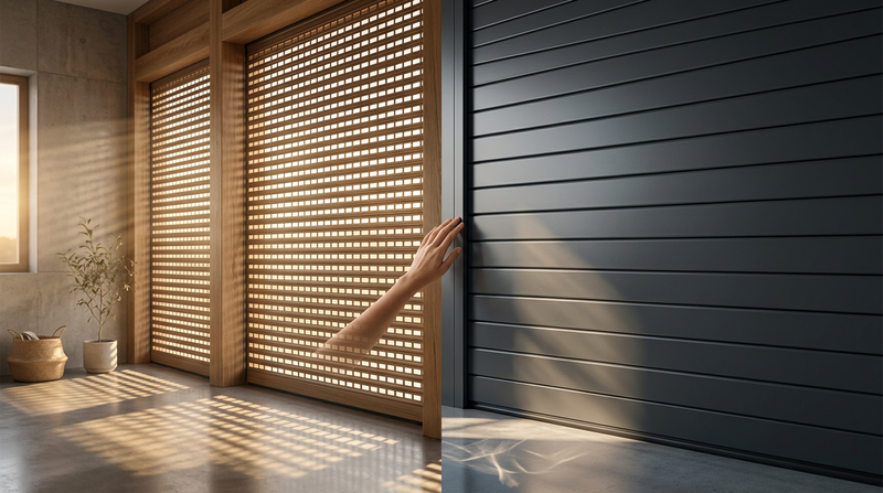 Phân loại cửa cuốn Titadoor: Nên chọn khe thoáng hay nan kín?