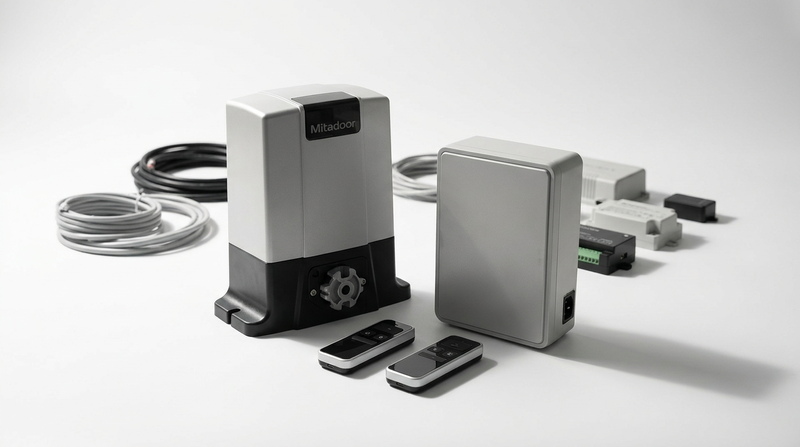 Hệ thống phụ kiện đồng bộ: Motor, bình lưu điện và cảm biến