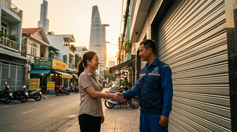 Tiêu chí chọn công ty cửa cuốn uy tín và xưởng sản xuất chất lượng