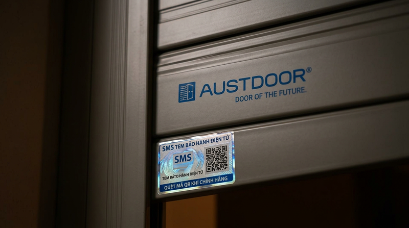 5. Hướng dẫn phân biệt cửa cuốn Austdoor chính hãng 100%