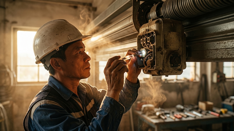 4 Dấu hiệu cảnh báo bắt buộc phải thay mới motor cửa cuốn