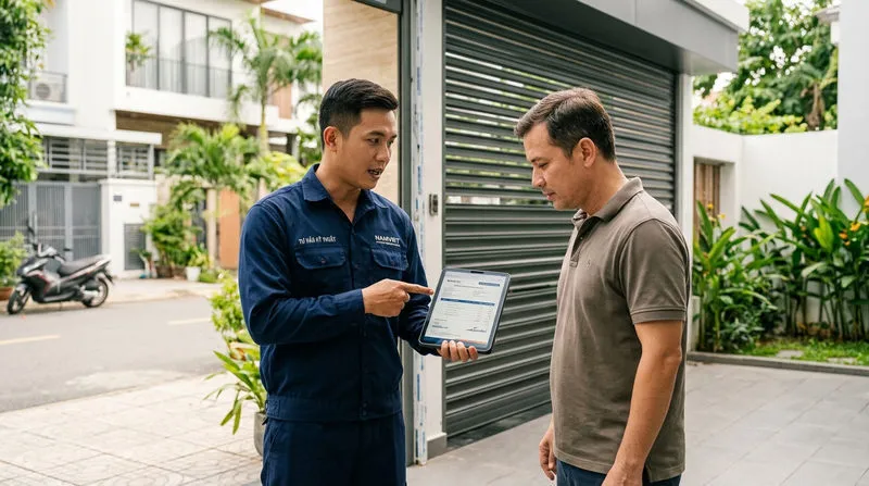 Bảng Giá Cửa Cuốn TP.HCM – Báo Giá Nhanh Theo M2, Tư Vấn Tại Nhà - Gọi Ngay Namviet