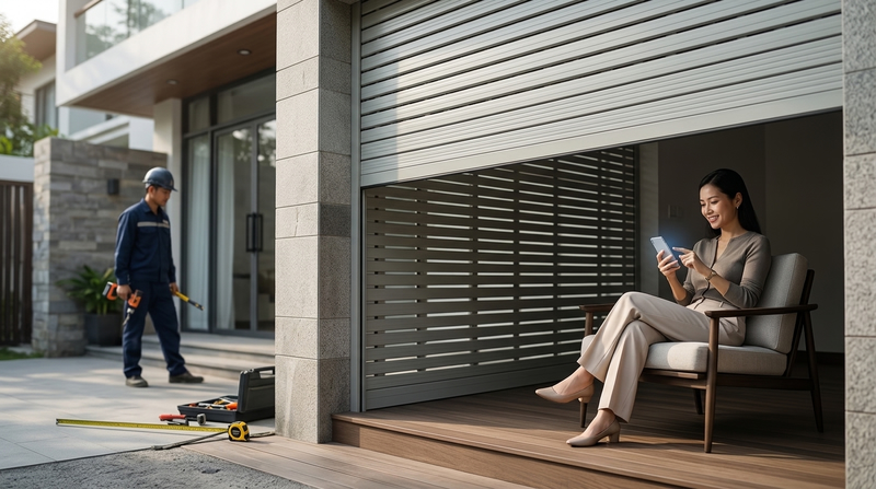 Cửa cuốn xịn có gì khác biệt? Xu hướng chọn cửa cuốn cao cấp tại HCM năm 2026