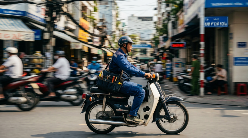 Dịch vụ cửa cuốn Titadoor bị kẹt sửa nhanh TPHCM 30 phút tại nhà | Thợ gần bạn xử lý ngay