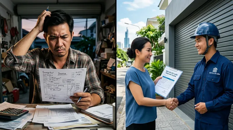 Giải Quyết Triệt Để Nỗi Lo Khi Lắp Đặt Cửa Cuốn Tại TP.HCM