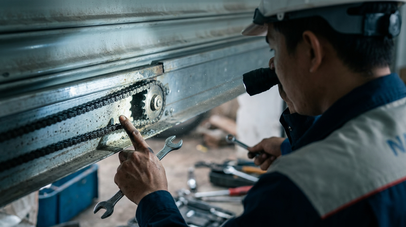 Tại sao cửa cuốn phát ra tiếng kêu to và rung lắc mạnh?