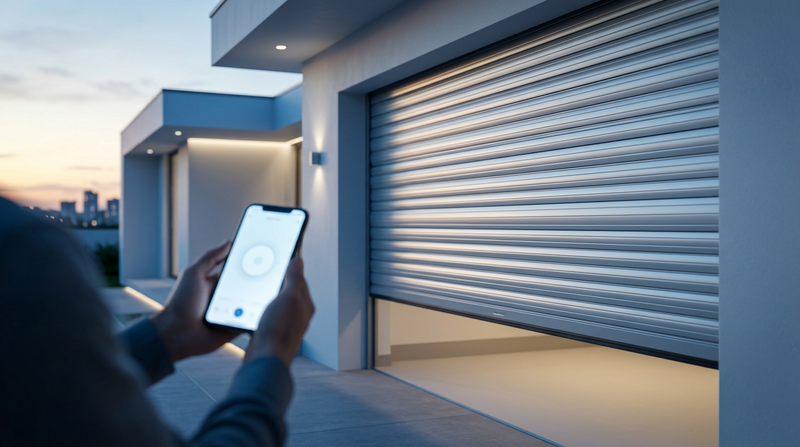 Tổng quan về công nghệ điều khiển cửa cuốn bằng điện thoại