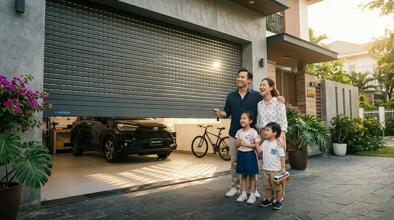 5 Ưu điểm vượt trội của cửa cuốn khe thoáng Austdoor