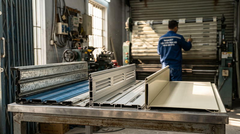 Bảng báo giá cửa cuốn chi tiết theo m2 mới nhất 2026