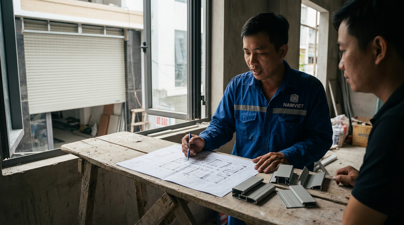 Bảng báo giá cửa cuốn khe thoáng HCM cập nhật mới nhất 2026