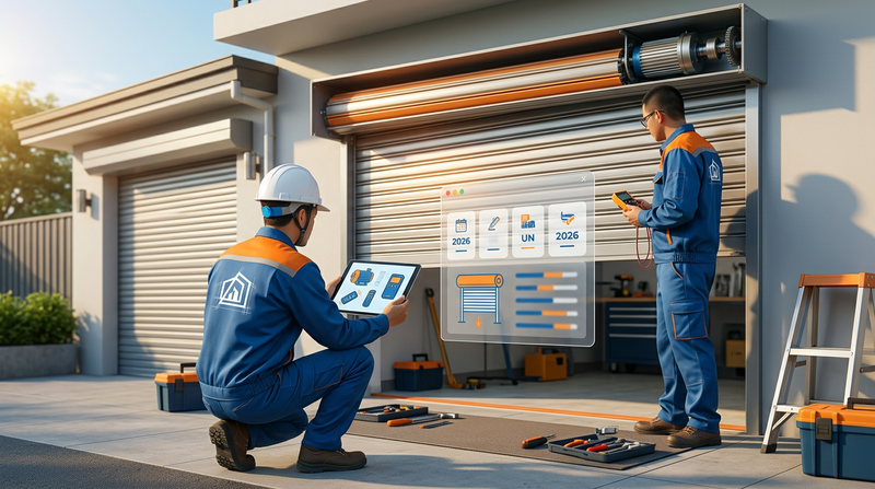 Bảng Báo Giá Dịch Vụ Sửa Cửa Cuốn Mới Nhất 2026