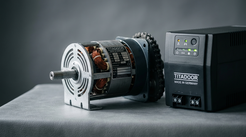 Báo Giá Phụ Kiện: Giá Motor Cửa Cuốn Titadoor & Bình Lưu Điện