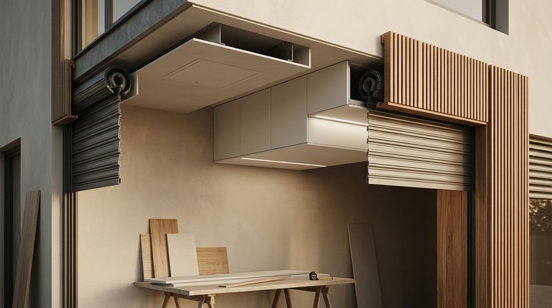 Các phương pháp che giấu lô cửa cuốn phổ biến và thẩm mỹ nhất