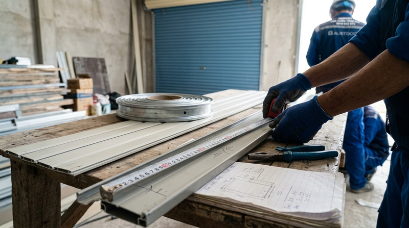 Các thông số kích thước cửa cuốn tiêu chuẩn hiện nay