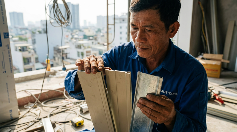 Cập nhật bảng giá cửa cuốn TP.HCM chi tiết năm 2026