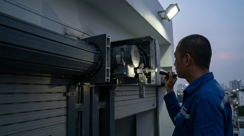 Cửa cuốn an toàn chống trộm | Bảo mật cao – nan dày – motor chống nâng có gì đặc biệt?