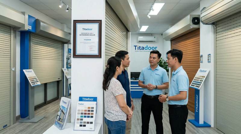 Đại lý cửa cuốn titadoor tphcm uy tín | báo giá chuẩn, chính hãng
