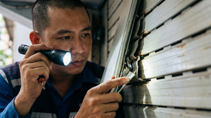 Dấu hiệu cảnh báo cửa cuốn đang 'kêu cứu' cần thợ ngay