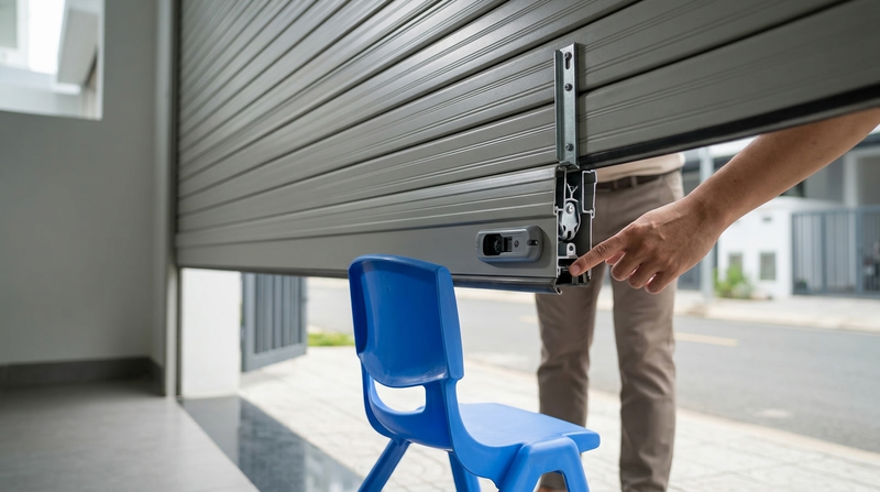 Kinh nghiệm chọn cửa cuốn an toàn chống trộm cho nhà phố