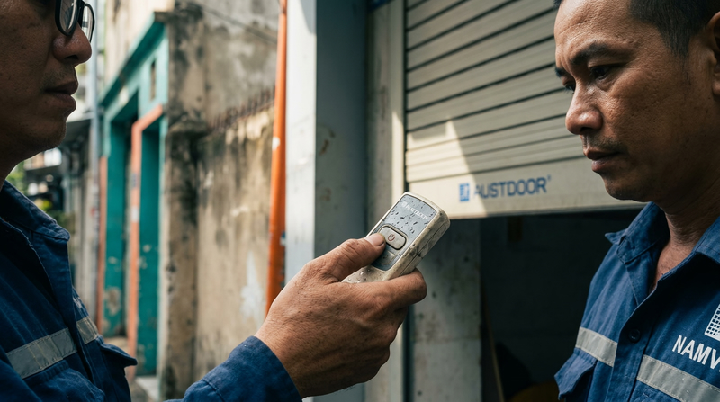 Tại sao cửa cuốn Austdoor không nhận remote? 4 nguyên nhân phổ biến