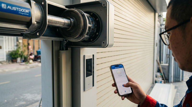 Tổng Quan Về Cửa Cuốn Austdoor: Đỉnh Cao Công Nghệ Đồng Bộ