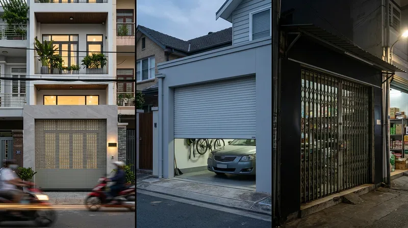 Tư vấn chọn mua cửa cuốn: Nên lắp đặt loại nào cho nhà phố và mặt bằng kinh doanh?