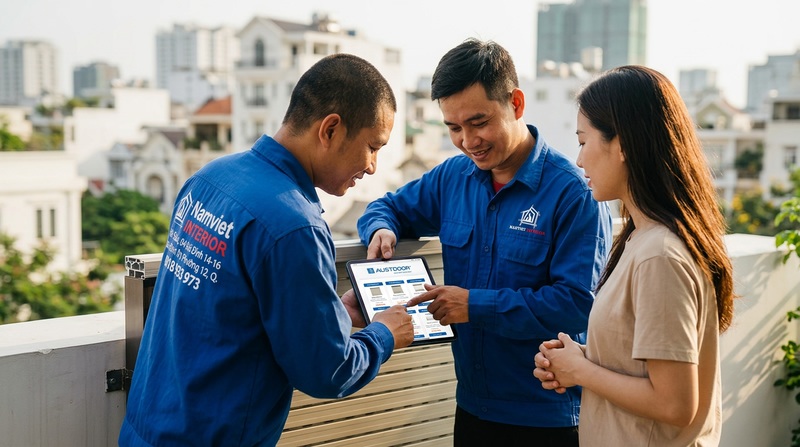 Báo Giá Cửa Cuốn Austdoor TP.HCM Trọn Gói Mới Nhất Năm 2026