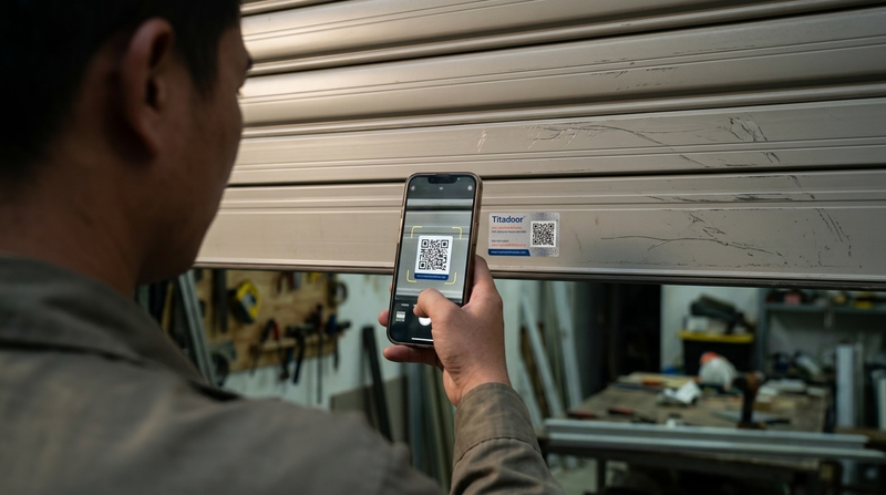 Cách nhận biết và kiểm tra cửa cuốn Titadoor chính hãng