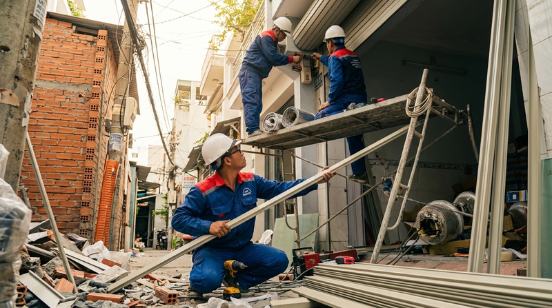 Chi phí lắp đặt trọn gói tại TP.HCM gồm những hạng mục nào? Có phát sinh không?