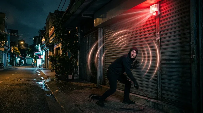 Cửa cuốn chống trộm hoạt động như thế nào? Có an toàn 100% không?