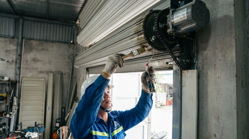 Dịch vụ bảo dưỡng cửa cuốn định kỳ | Vận hành êm, giảm hư hỏng