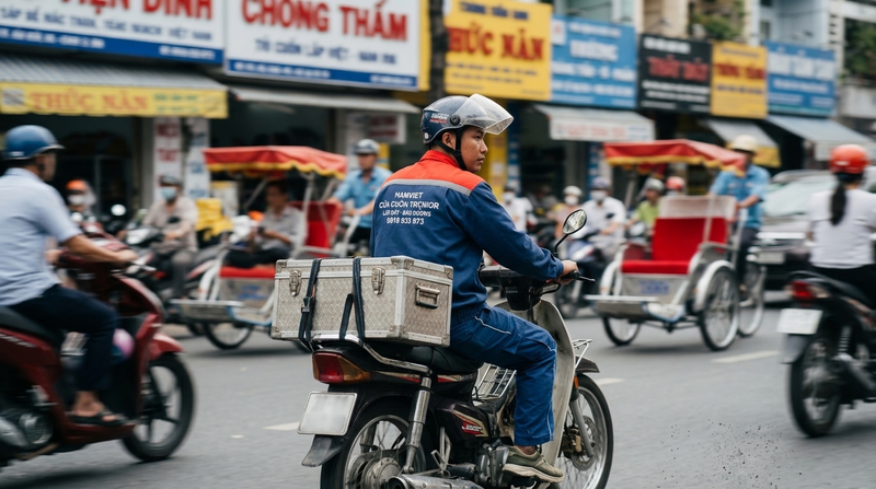 Dịch Vụ Sửa Cửa Cuốn Austdoor Bị Kẹt | Sửa Nhanh 30 Phút Tại TP.HCM