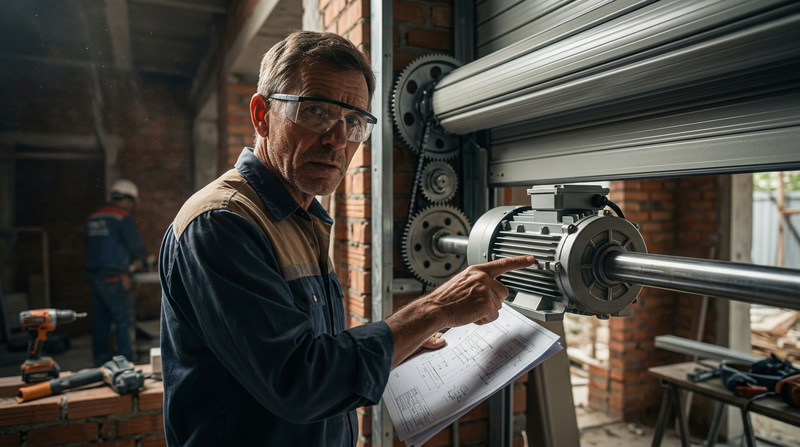 Kinh Nghiệm Chọn Đúng Motor Cửa Cuốn Theo Tải Trọng