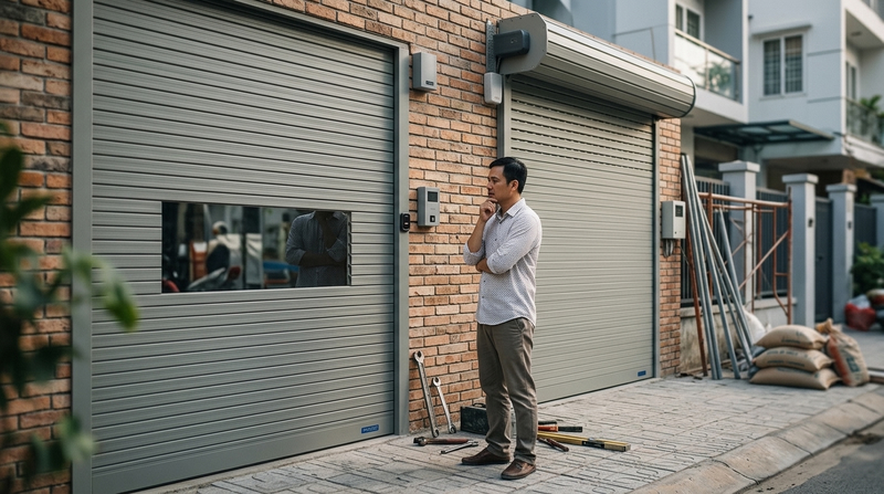 So sánh cửa cuốn Austdoor và Titadoor: Lựa chọn nào tối ưu?