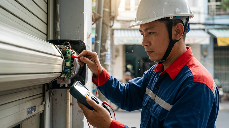 Bảng giá sửa cửa cuốn nhanh 24/7 tại TP.HCM: Xử lý triệt để mọi lỗi