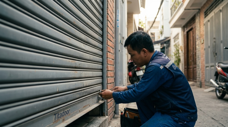 Báo giá sửa cửa cuốn Titadoor 2026 tại TPHCM (Cập nhật mới nhất)