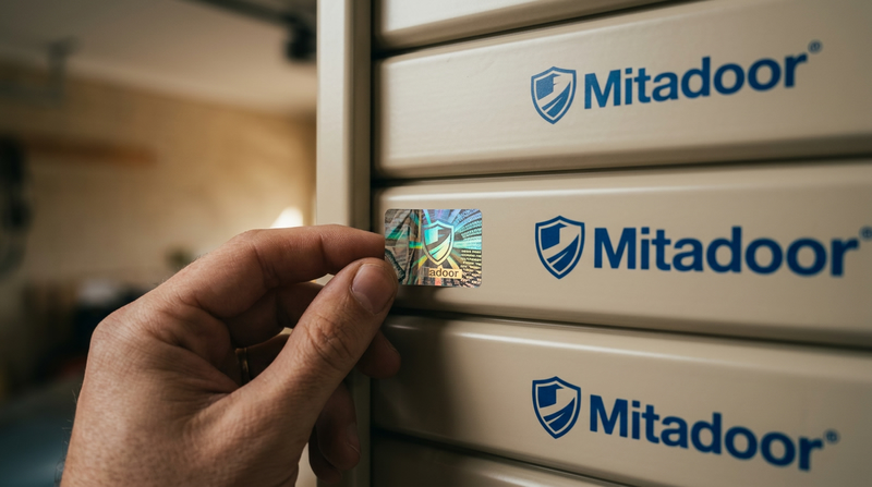 Cách phân biệt cửa cuốn Mitadoor thật giả & Chính sách bảo hành