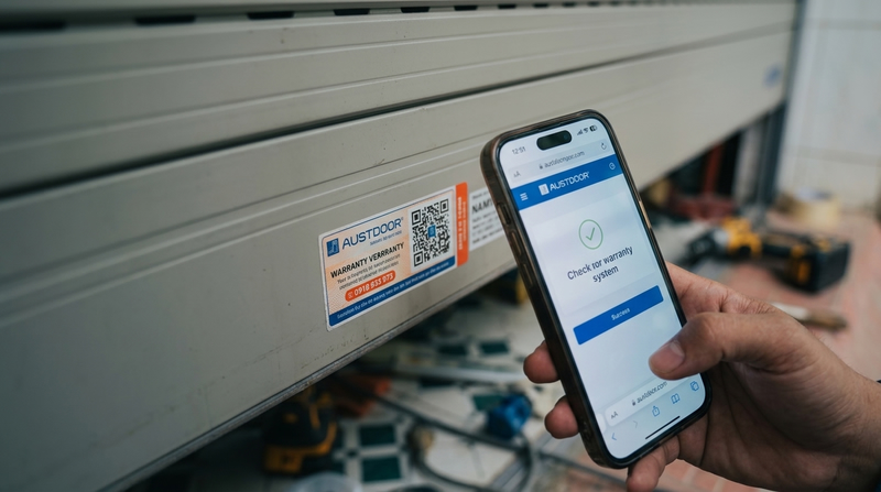 Cách Phân Biệt Austdoor Chính Hãng & Chế Độ Bảo Hành