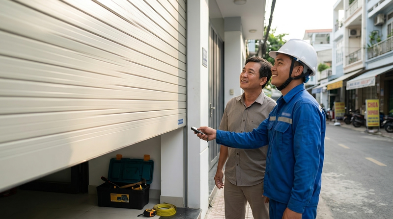 Quy Trình Cứu Hộ Cửa Cuốn Austdoor Chuyên Nghiệp