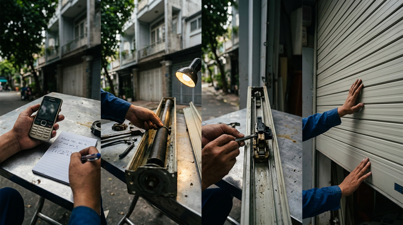 Quy trình kiểm tra và sửa chữa dứt điểm sự cố