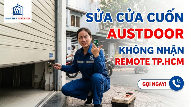 Sửa Cửa Cuốn Austdoor Không Nhận Remote TP.HCM | Gọi Ngay