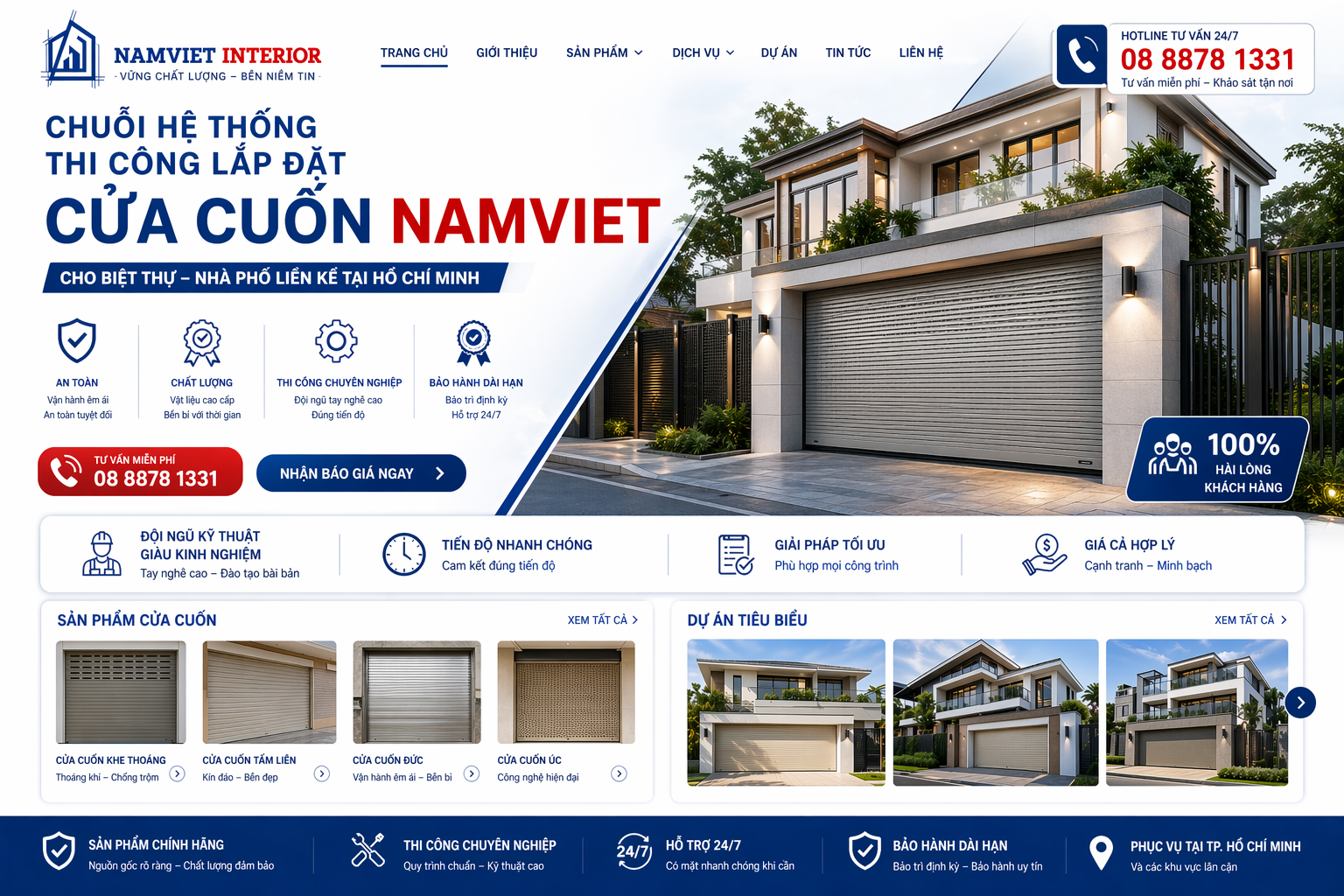 cửa cuốn namviet